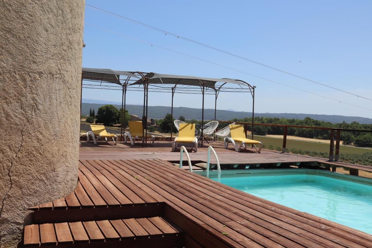 La Petite Grande Apartment Lurs Bagian luar foto